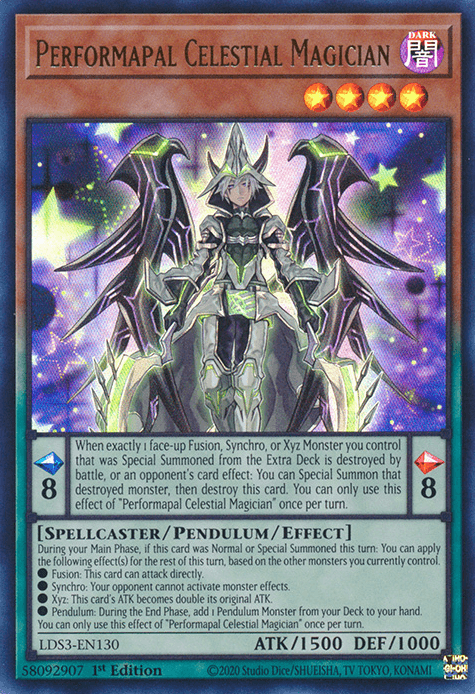 Performapal Celestial Magician [LDS3-EN130] Ultra Rare - Josh's Cards