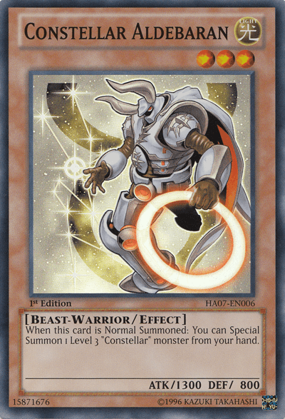 Constellar Aldebaran [HA07-EN006] Super Rare - Josh's Cards