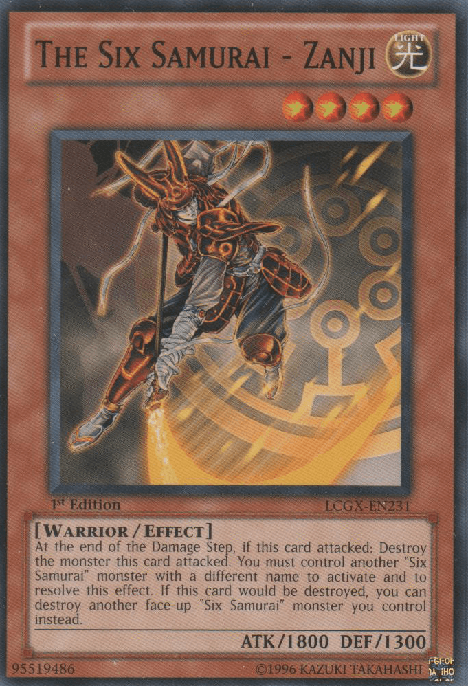 The Six Samurai - Zanji [LCGX-EN231] Common - Josh's Cards