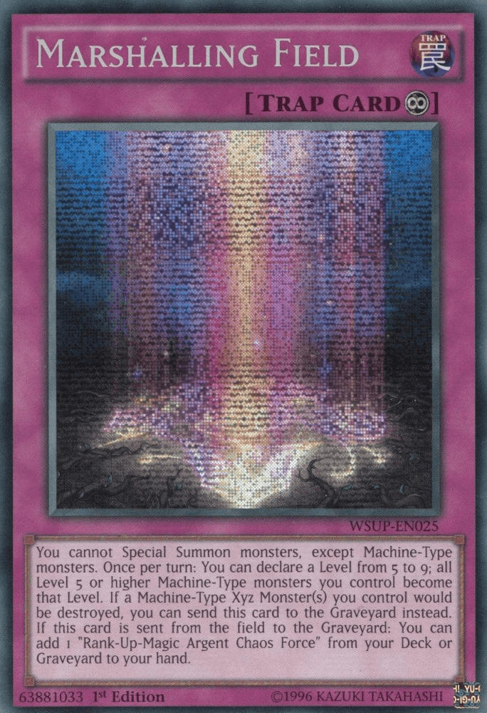 Marshalling Field [WSUP-EN025] Secret Rare - Josh's Cards