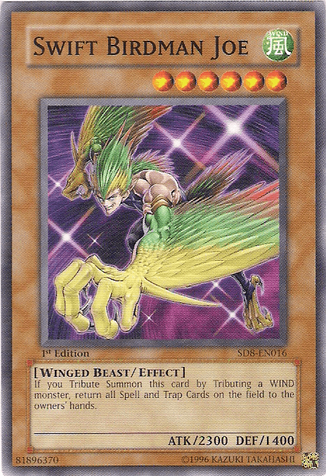 Swift Birdman Joe [SD8-EN016] Common - Josh's Cards