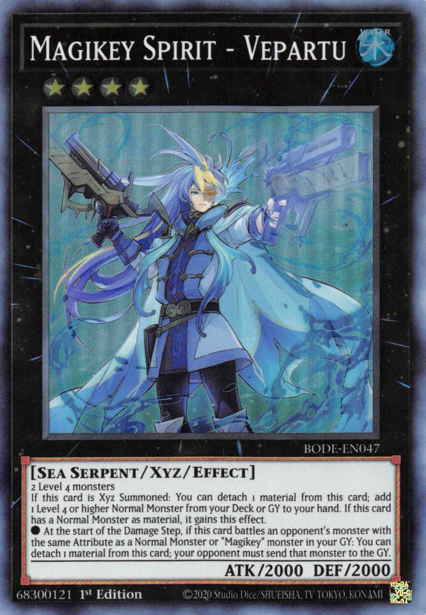 Magikey Spirit - Vepartu [BODE-EN047] Super Rare - Josh's Cards