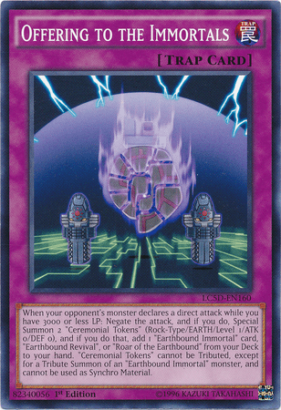Offering to the Immortals [LC5D-EN160] Common - Josh's Cards