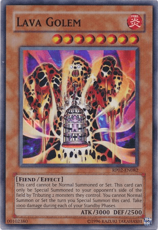 Lava Golem [RP02-EN082] Super Rare - Josh's Cards