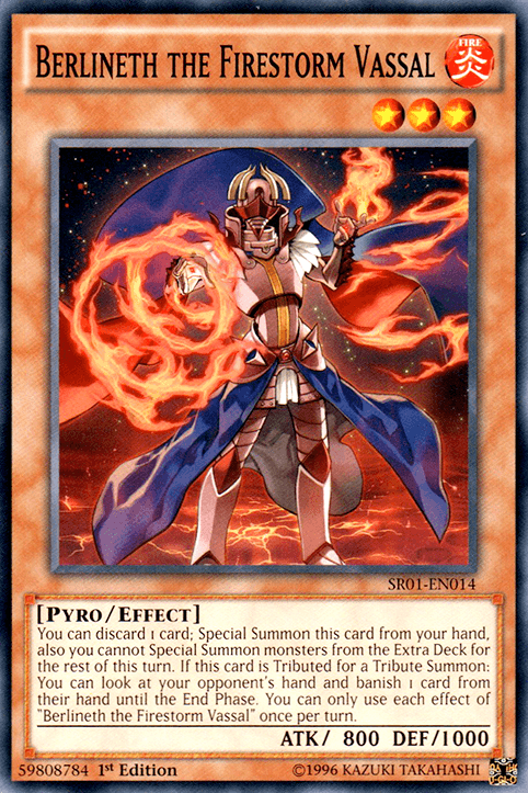 Berlineth the Firestorm Vassal [SR01-EN014] Common - Josh's Cards