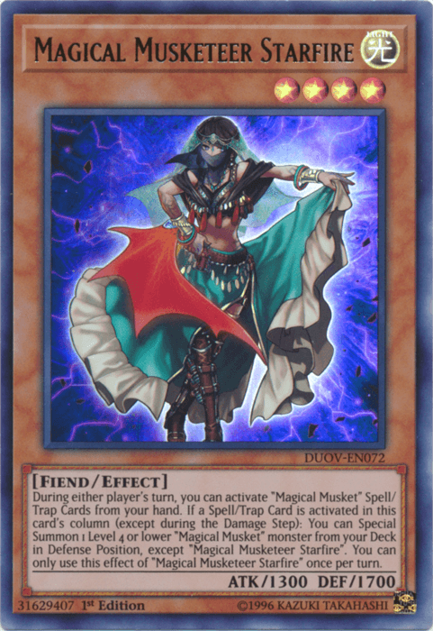 Magical Musketeer Starfire [DUOV-EN072] Ultra Rare - Josh's Cards