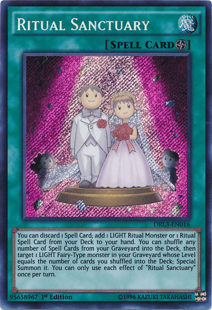 Ritual Sanctuary [DRL3-EN016] Secret Rare - Josh's Cards