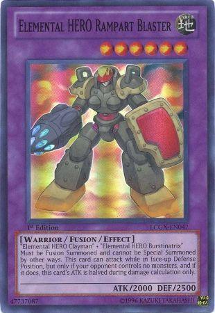 Elemental HERO Rampart Blaster [LCGX-EN047] Super Rare - Josh's Cards