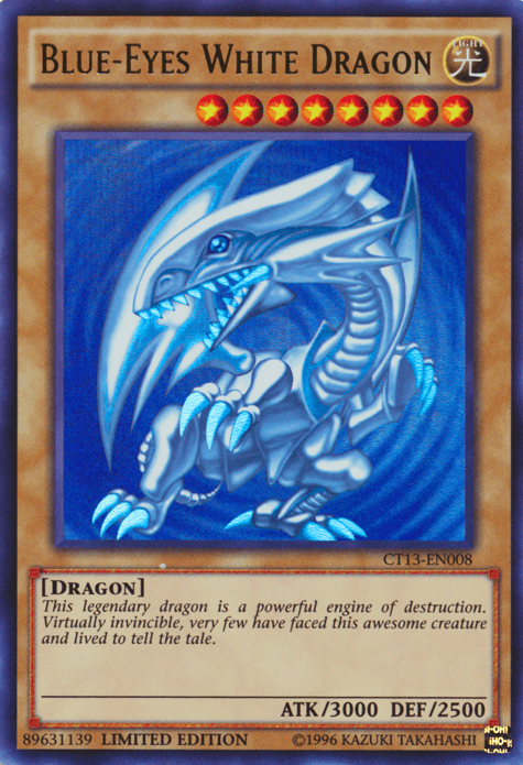Blue-Eyes White Dragon [CT13-EN008] Ultra Rare - Josh's Cards