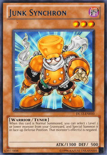 Junk Synchron (Blue) [DL12-EN010] Rare - Josh's Cards