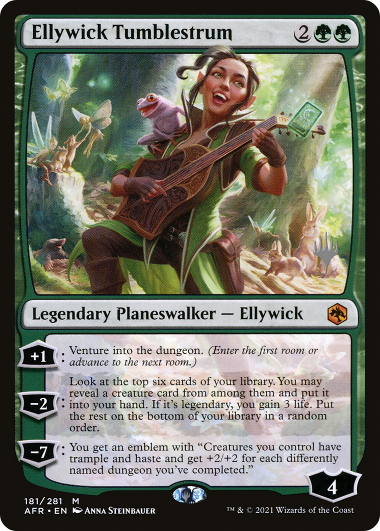 Ellywick Tumblestrum (PPAFR-181P) - Adventures in the Forgotten Realms Promos Foil