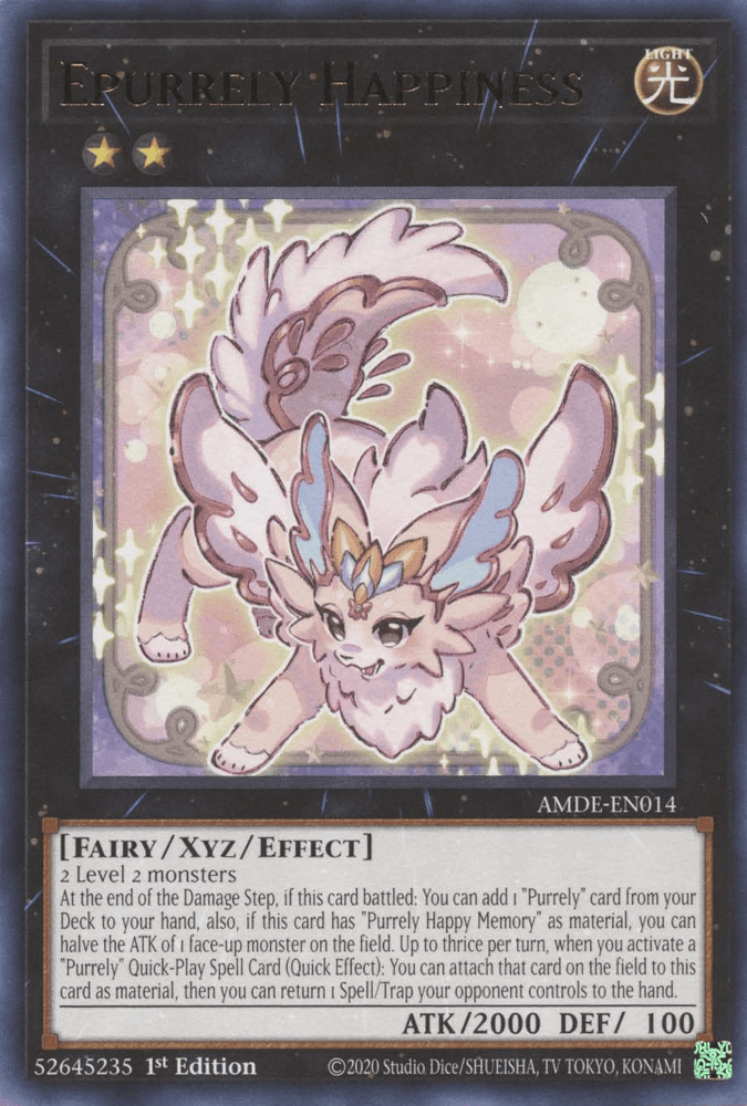 Epurrely Happiness [AMDE-EN014] Rare - Josh's Cards