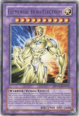 Elemental Hero Electrum (Redemption Replacement) [MDP2-EN001K] Rare - Josh's Cards