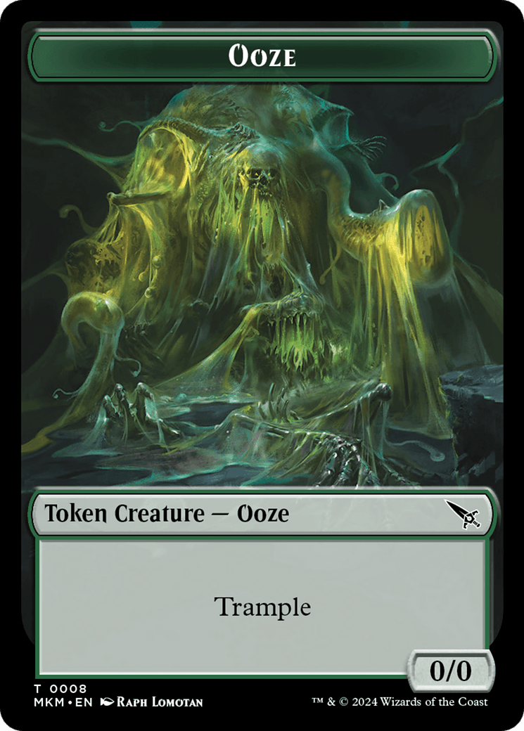 Ooze Token [Murders at Karlov Manor Tokens] - Josh's Cards