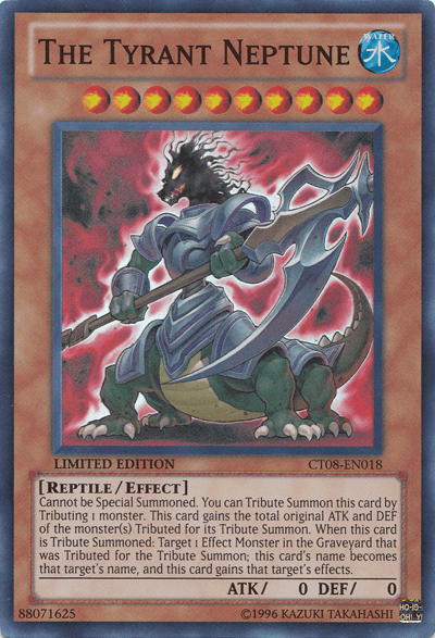 The Tyrant Neptune [CT08-EN018] Super Rare - Josh's Cards