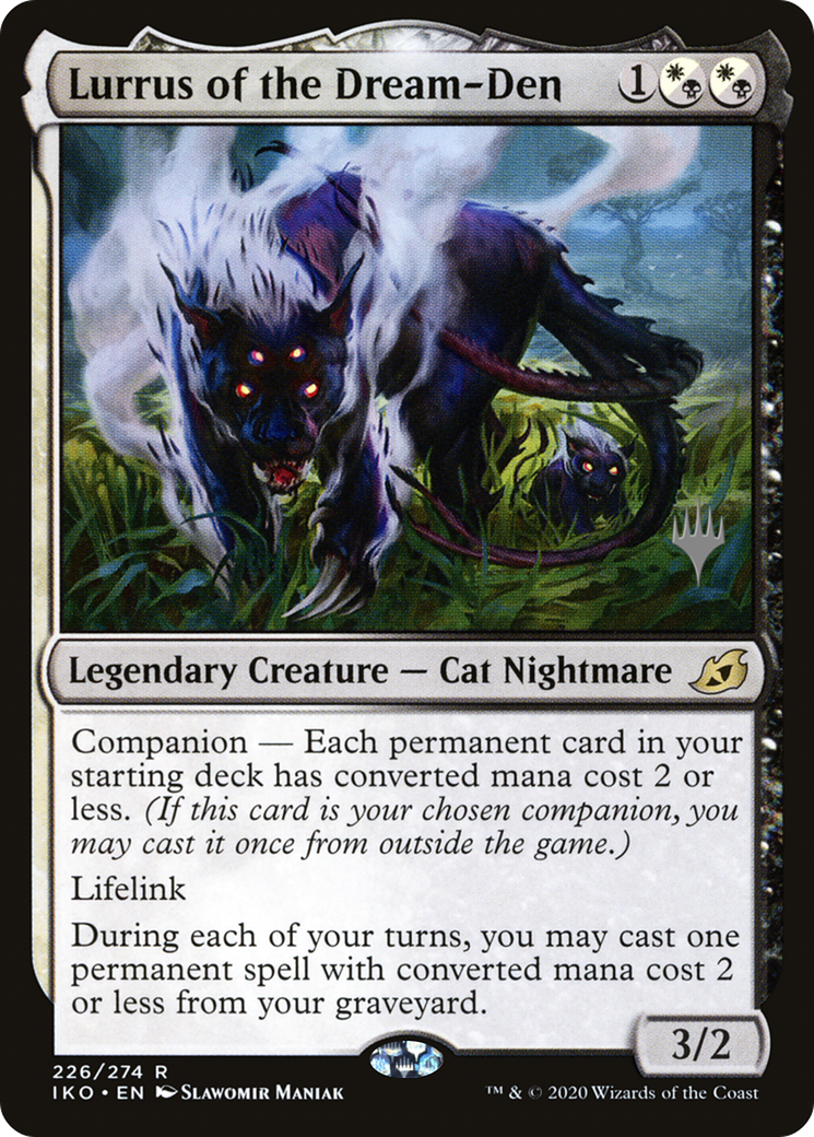 Lurrus of the Dream-Den (PPIKO-226P) - Ikoria: Lair of Behemoths Promos: (companion)