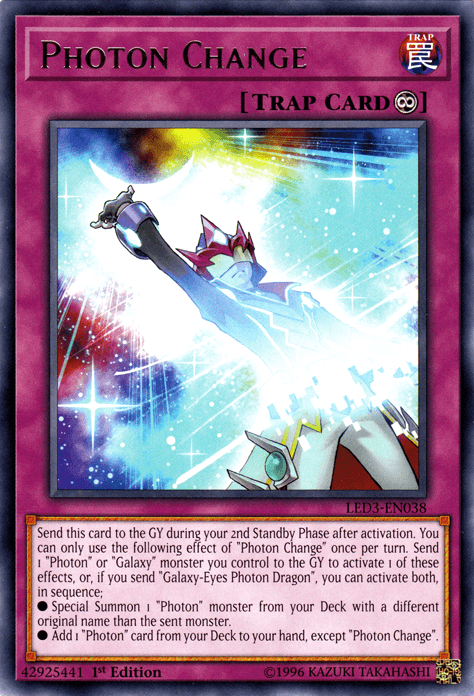 Photon Change [LED3-EN038] Rare - Josh's Cards