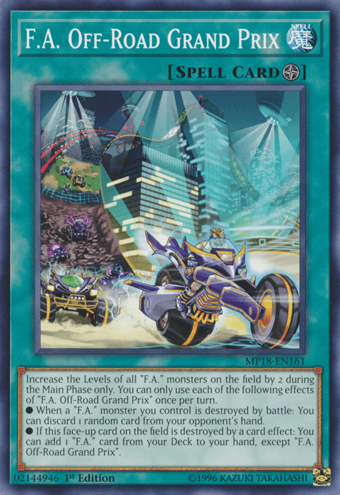 F.A. Off-Road Grand Prix [MP18-EN161] Common - Josh's Cards