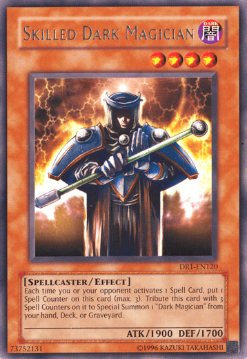 Skilled Dark Magician [DR1-EN120] Rare - Josh's Cards