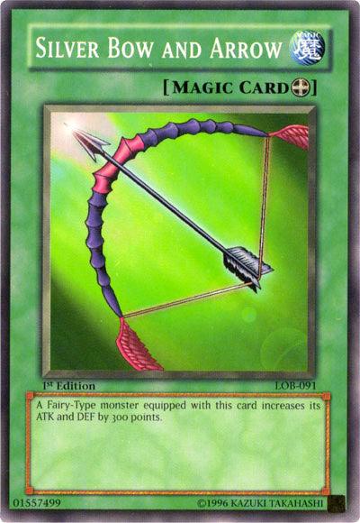 Silver Bow and Arrow [LOB-091] Common - Josh's Cards
