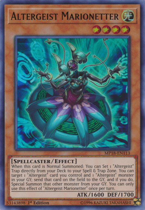 Altergeist Marionetter [MP18-EN113] Ultra Rare - Josh's Cards