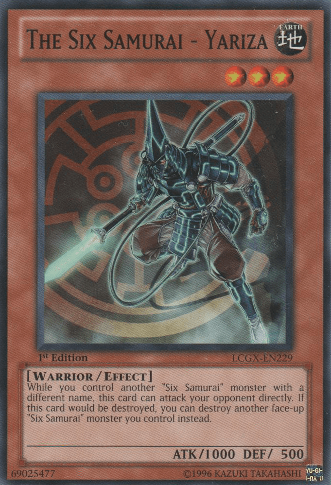 The Six Samurai - Yariza [LCGX-EN229] Common - Josh's Cards