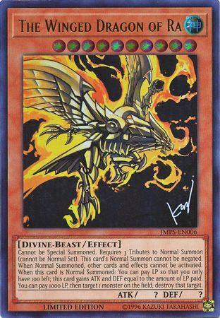 The Winged Dragon of Ra [JMPS-EN006] Ultra Rare - Josh's Cards