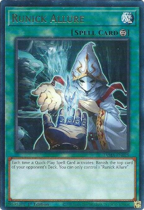 Runick Allure [TAMA-EN028] Rare - Josh's Cards
