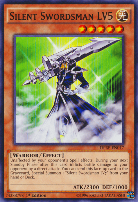 Silent Swordsman LV5 [DPRP-EN017] Common - Josh's Cards