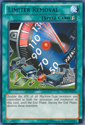 Limiter Removal (Blue) [DL16-EN013] Rare - Josh's Cards
