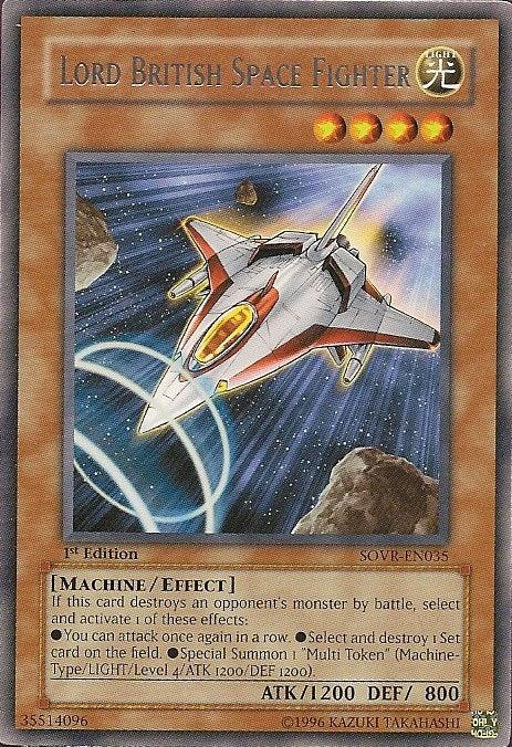 Lord British Space Fighter [SOVR-EN035] Rare - Josh's Cards