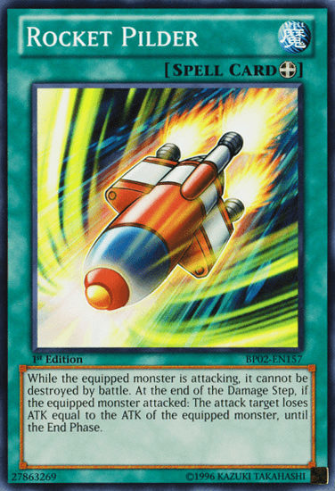 Rocket Pilder [BP02-EN157] Mosaic Rare - Josh's Cards