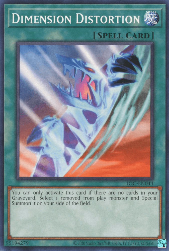 Dimension Distortion [IOC-EN044] Common - Josh's Cards