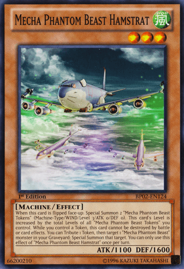 Mecha Phantom Beast Hamstrat [BP02-EN124] Mosaic Rare - Josh's Cards