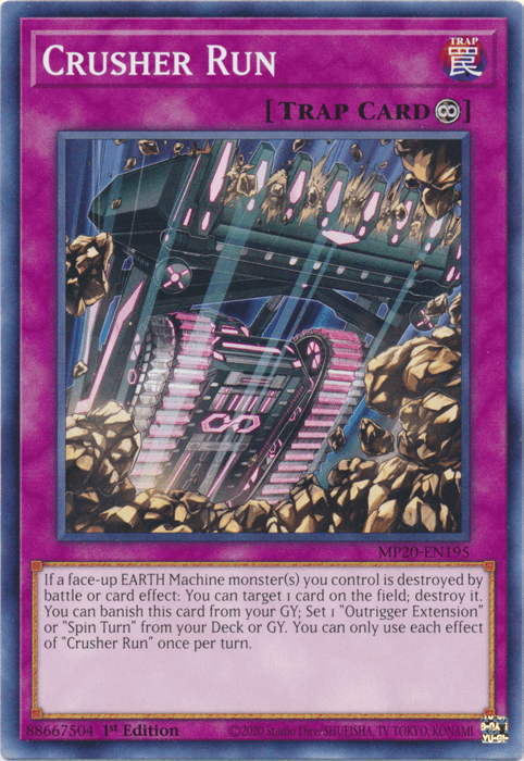 Crusher Run [MP20-EN195] Common - Josh's Cards