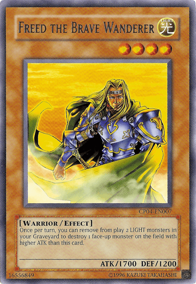Freed the Brave Wanderer [CP04-EN007] Rare - Josh's Cards