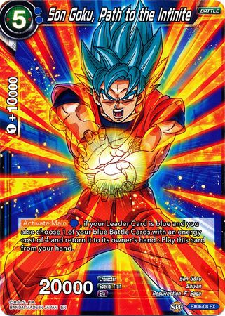 Son Goku, Path to the Infinite (EX06-08) [Special Anniversary Set] Parallel Foil