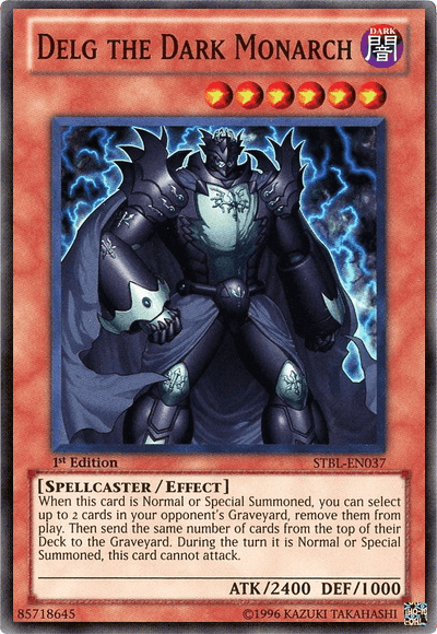 Delg the Dark Monarch [STBL-EN037] Super Rare - Josh's Cards