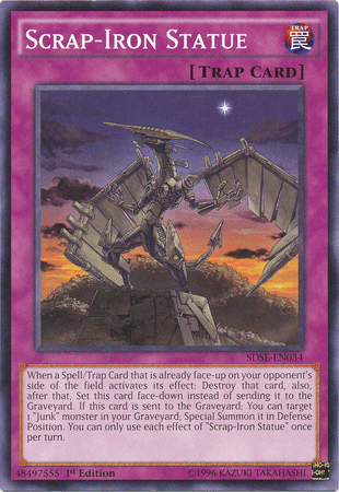 Scrap-Iron Statue [SDSE-EN034] Common - Josh's Cards