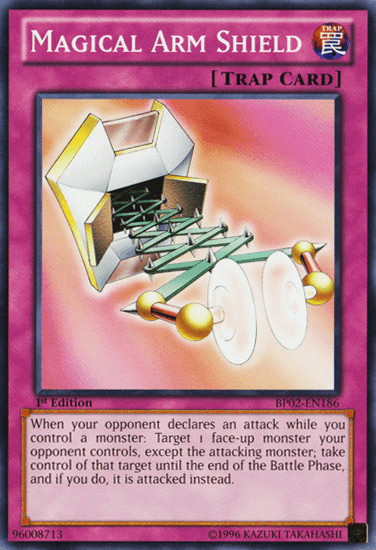 Magical Arm Shield [BP02-EN186] Mosaic Rare - Josh's Cards
