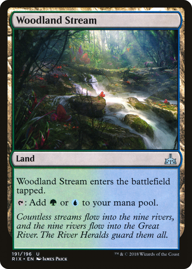 Woodland Stream (RIX-191) - Rivals of Ixalan