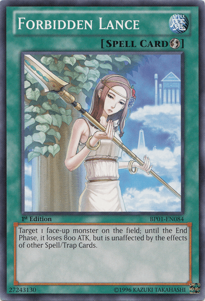 Forbidden Lance [BP01-EN084] Common - Josh's Cards