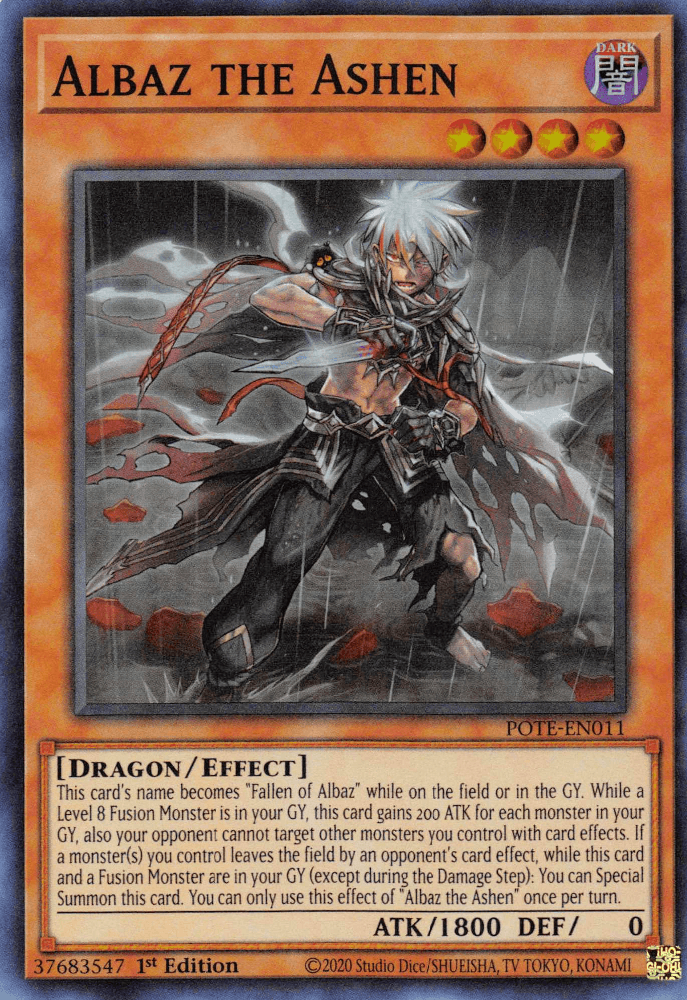Albaz the Ashen [POTE-EN011] Super Rare - Josh's Cards