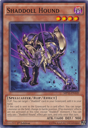 Shaddoll Hound [MP15-EN149] Common - Josh's Cards