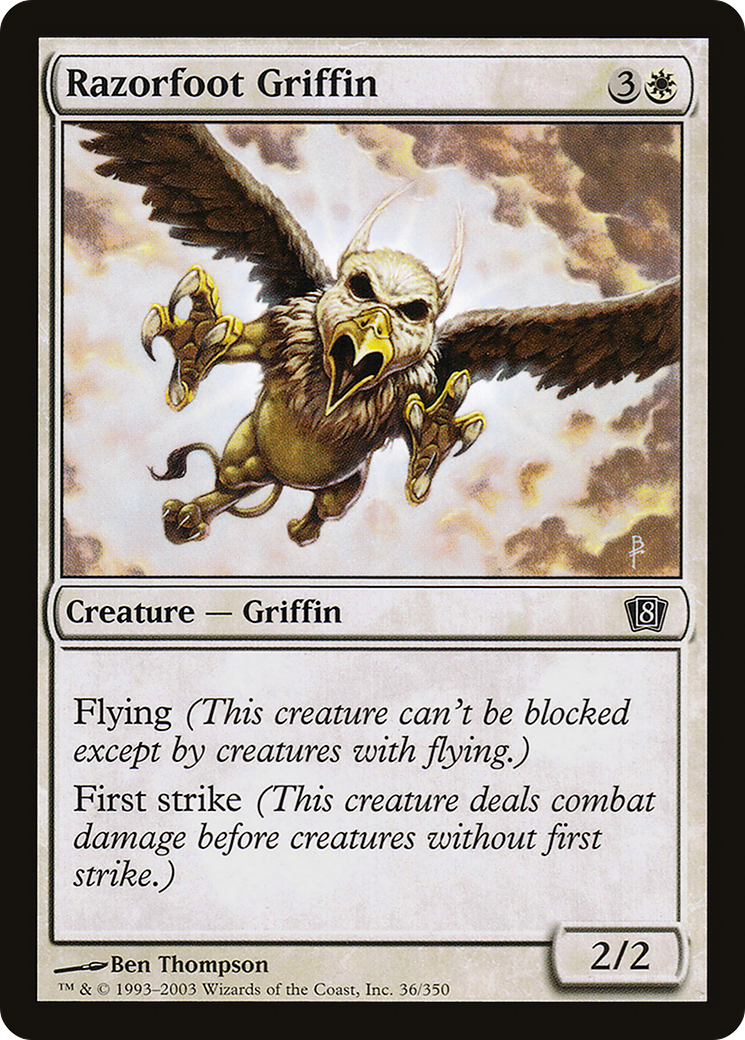 Razorfoot Griffin [Eighth Edition] Foil