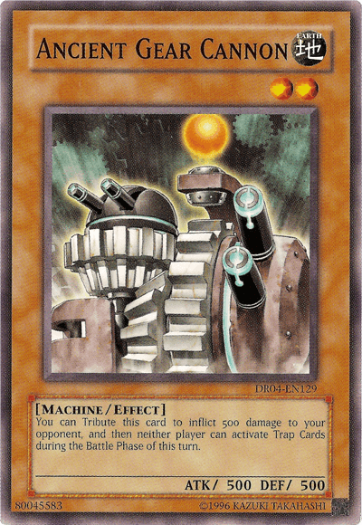 Ancient Gear Cannon [DR04-EN129] Common - Josh's Cards