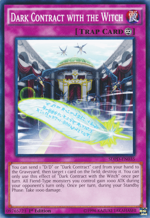 Dark Contract with the Witch [SDPD-EN035] Common - Josh's Cards