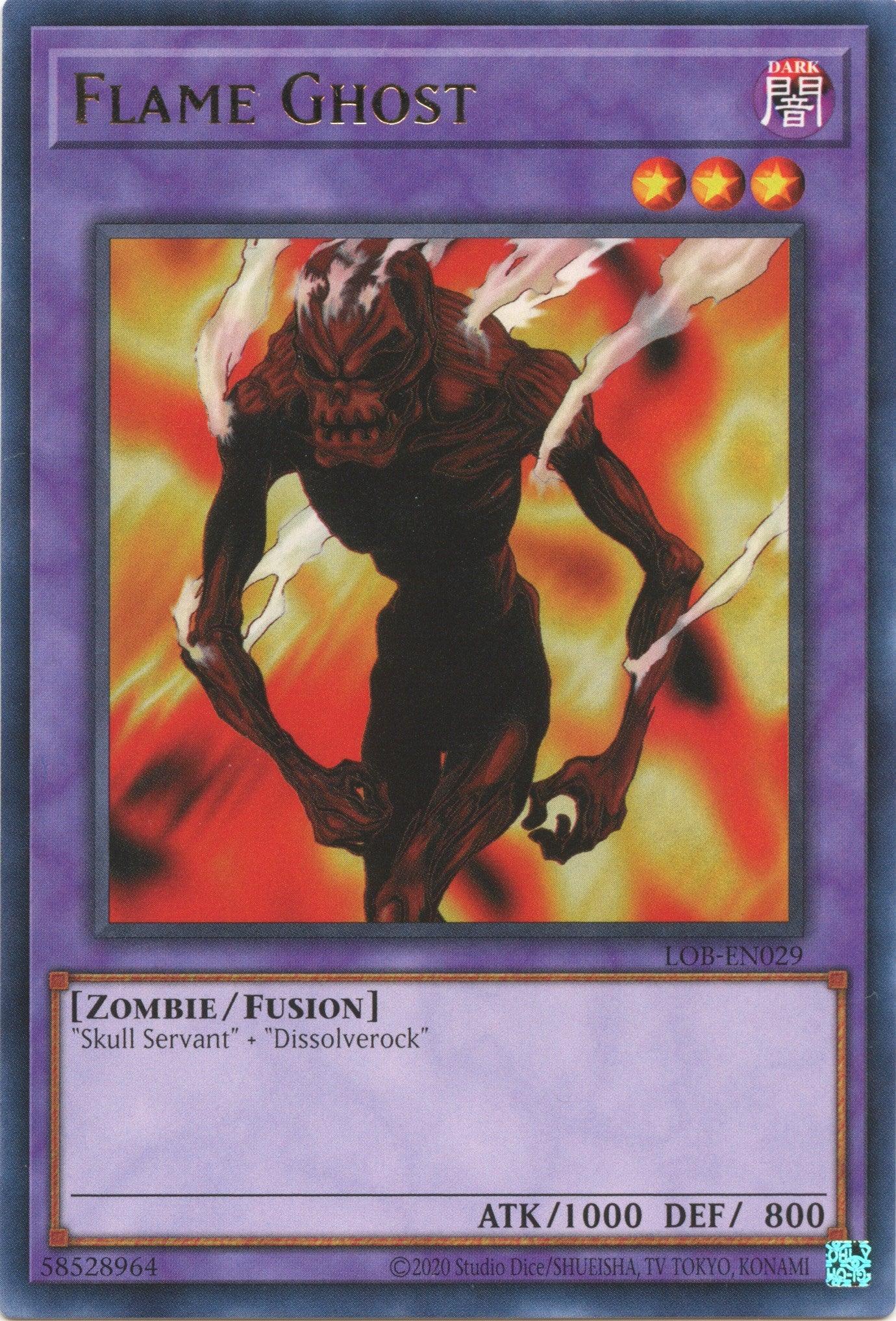Flame Ghost (25th Anniversary) [LOB-EN029] Rare - Josh's Cards