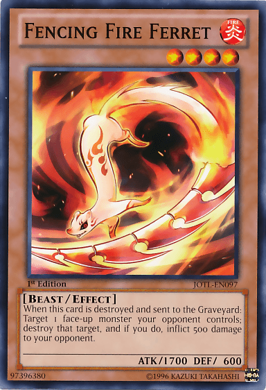 Fencing Fire Ferret [JOTL-EN097] Common - Josh's Cards