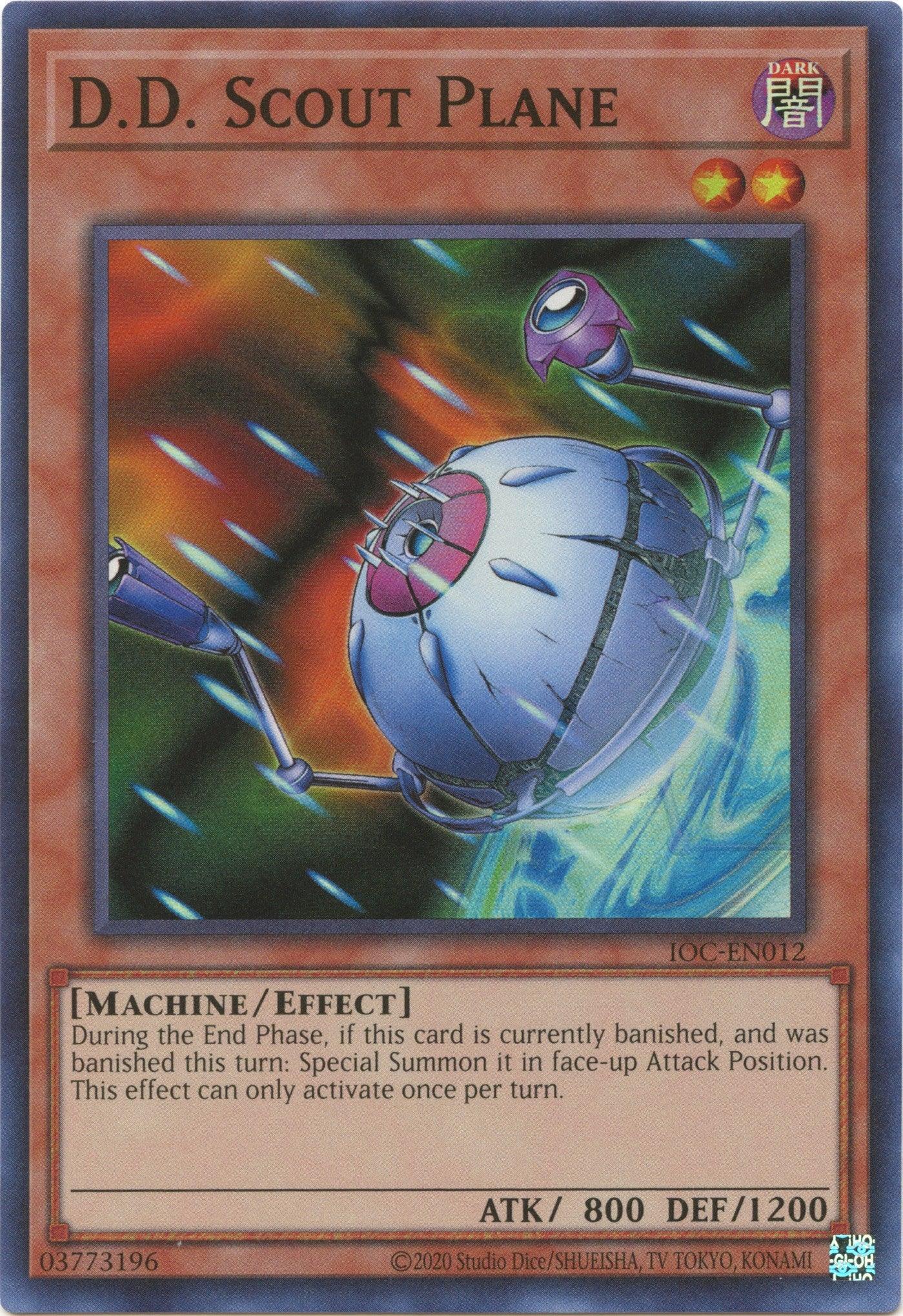 D.D. Scout Plane (25th Anniversary) [IOC-EN012] Super Rare - Josh's Cards